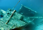 Banka Wrack am Hausriff - Dive Hub Antulang - Negros Philippinen