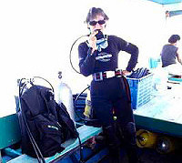 Christiane - Tauchbasis Froggies Divers