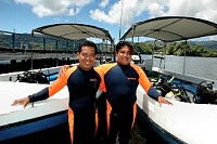 Guides der Tauchbasis Eco Divers Lembeh