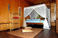 Bungalow innen - Pulisan Resort - Sulawesi