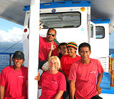 Tauchsafari Philippinen - Crew der Goya