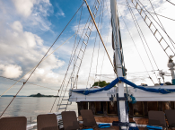 Sonnendeck auf der MSY Seahorse 