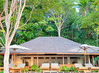 Das Haupthaus mit Sonnendeck 