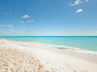 Strandabschnitt des Resorts auf Yucatán 