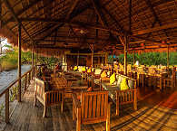 Alor Divers Resort – der Restaurantbereich 