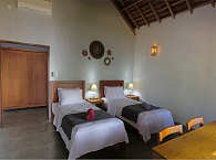 Deluxe-Bungalow mit zwei Einzelbetten 