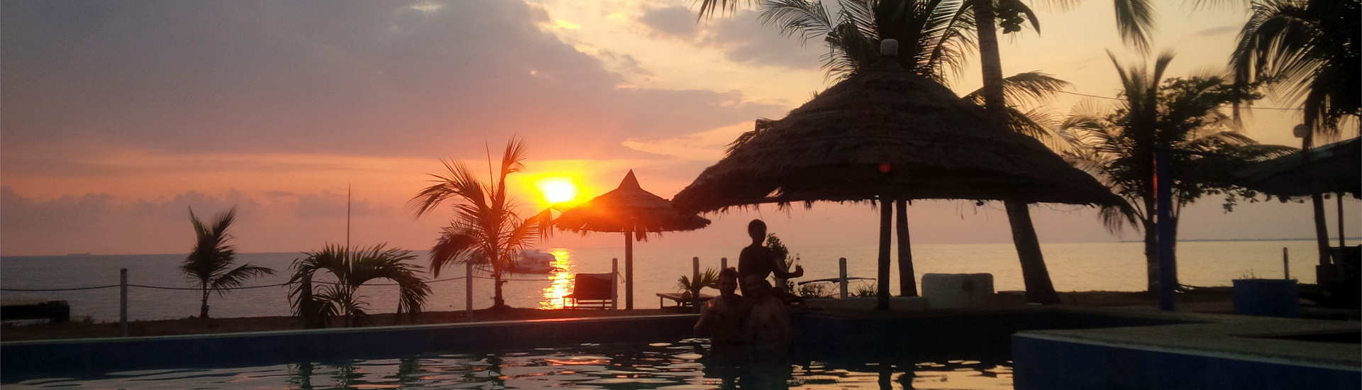 Sonnenuntergang auf Mindoro 