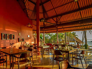 Offenes Restaurant im Haupthaus 