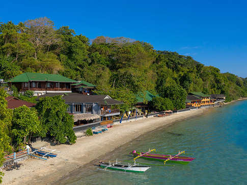 Tauchresort direkt am Strand 