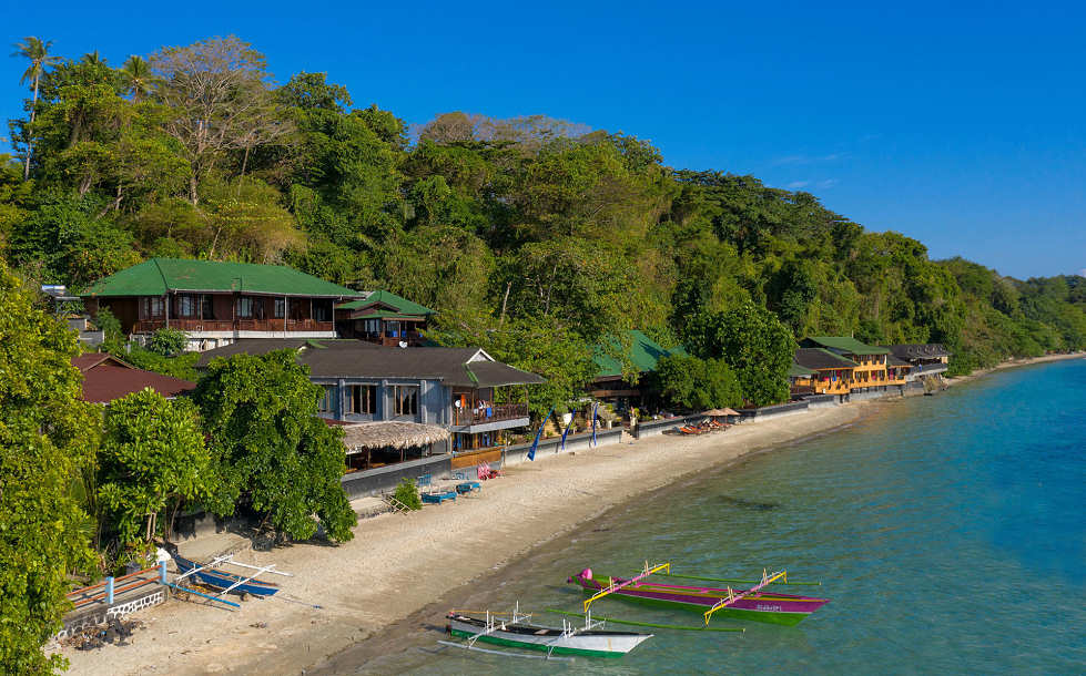 Tauchresort direkt am Strand 