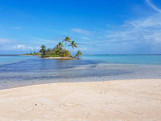 Blaue Lagune Fakarava Süd – Französisch Polynesien 
