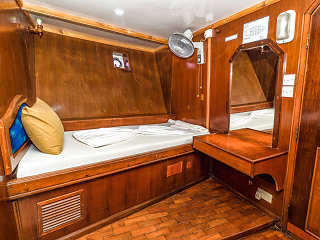 Standard Kabine auf der Blue Shark One – Safariboot Malediven