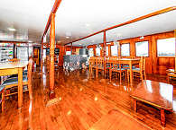 Salon auf der Blue Shark One