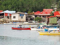 Fischerdorf auf Bohol 