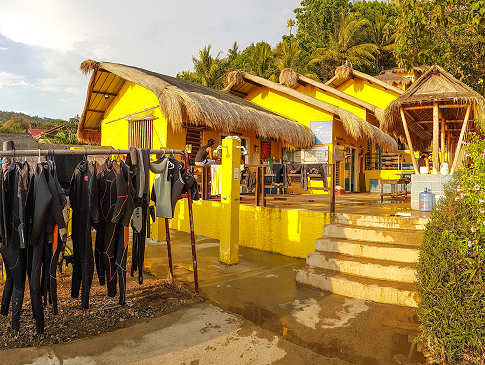 Dive Center im Buceo Anilao Resort 