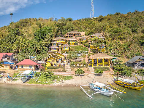 Buceo Anilao Beach & Dive Resort – Malerische Hanglage
