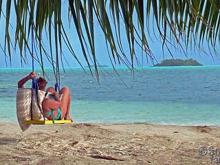 Strand auf Carp Island 