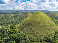 Chocolate Hills auf Bohol · Tauchreisen Philippinen 