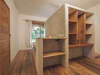 Garderobe eines Superior Zimmers im Haupthaus  