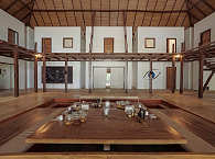 Haupthaus des Coral Eye Boutique Resort 