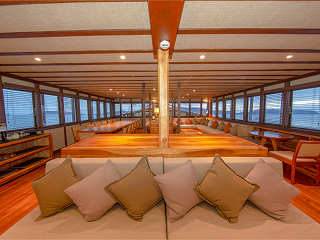 Salon auf dem Haupdeck 