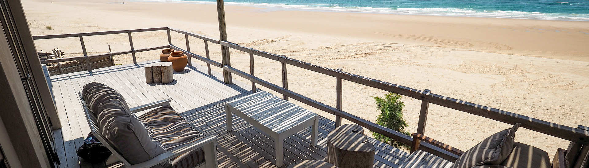 Perfekte Strandlage – Corasiida Guesthouse am Tofo Beach 