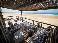 Perfekte Strandlage – Corasiida Guesthouse am Tofo Beach 