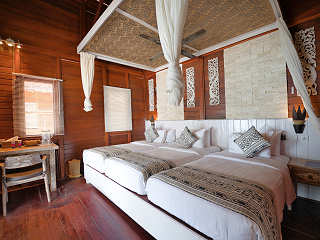 Standard-Bungalow mit drei Betten 