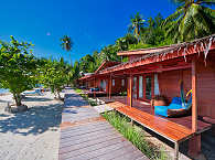 Standard-Cottages direkt am Strand 