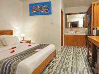 Doppelzimmer im Longhouse des Resorts 