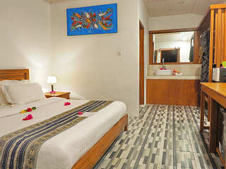 Doppelzimmer im Longhouse des Resorts 
