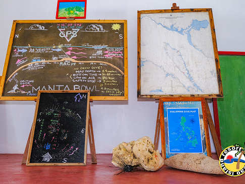 Im Dive Shop des Ticao 