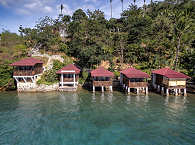 Standard Bungalows im Froggies Divers Lembeh, Nord Sulawesi 