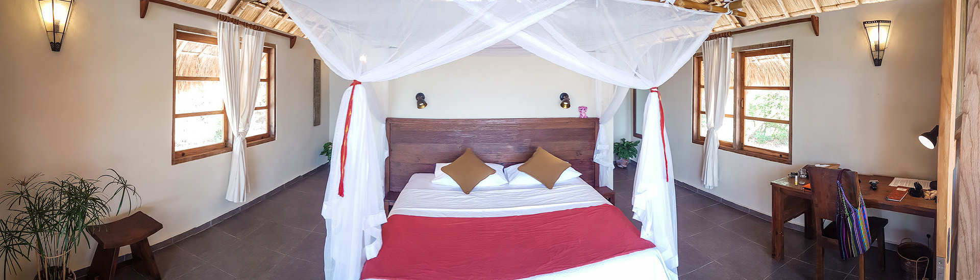 Deluxe-Bungalow der Alor Divers 