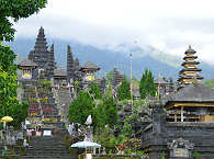 Muttertempel Besakih auf Bali, Indonesien 