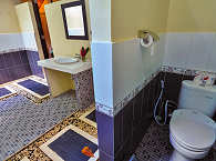 Badezimmer – Froggies Divers Resort Bunaken, Indonesien 