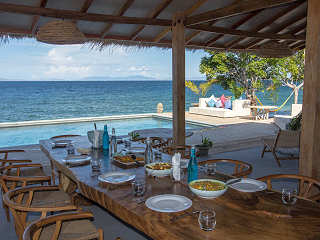 Restaurant und Aufenthaltsbereich 