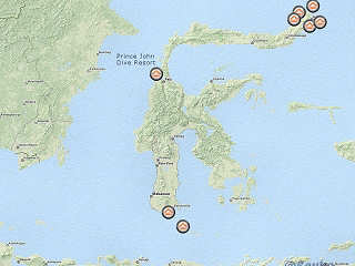 Übersichtskarte Sulawesi - Indonesien | Quelle: © OpenStreetMap