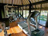 Fitnessraum im Kia Ora Resort & Spa 