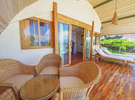 Terrasse einer Grand View Suite 