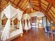 Deluxe Bungalow mit Einzelbetten 