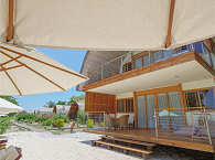 Suiten und Einzelbungalows am Strand 