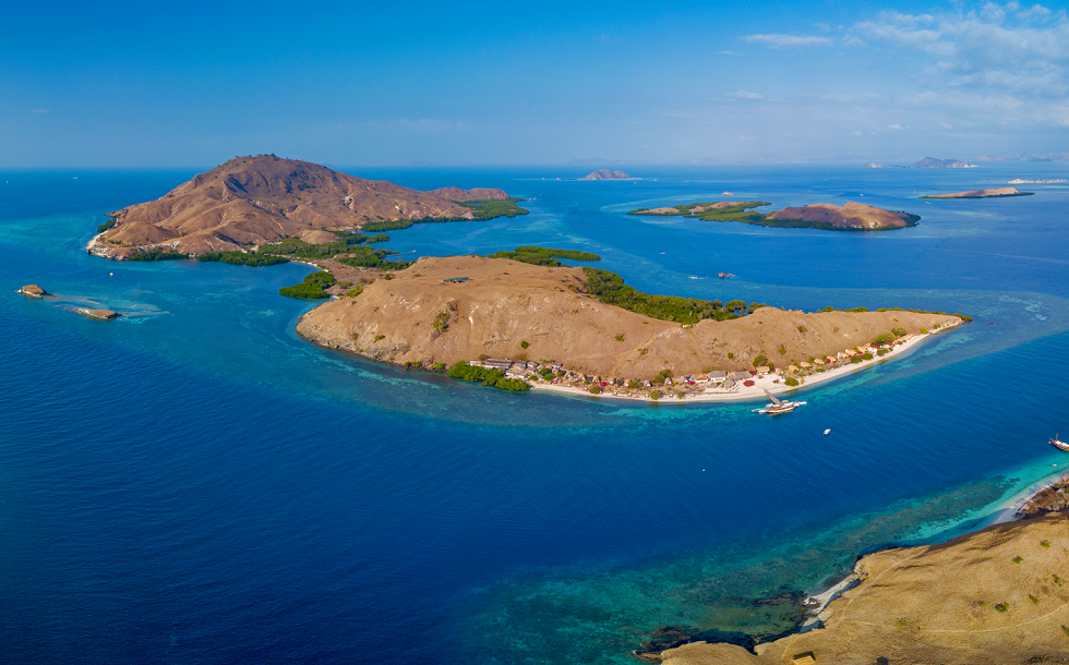 Sebayur Island am Nationalpark Komodo 