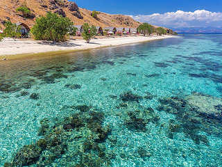 Hausriff auf Sebayur Island am Nationalpark 