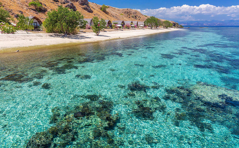 Hausriff auf Sebayur Island am Nationalpark 