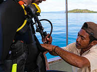 Tauchen in Halmahera 