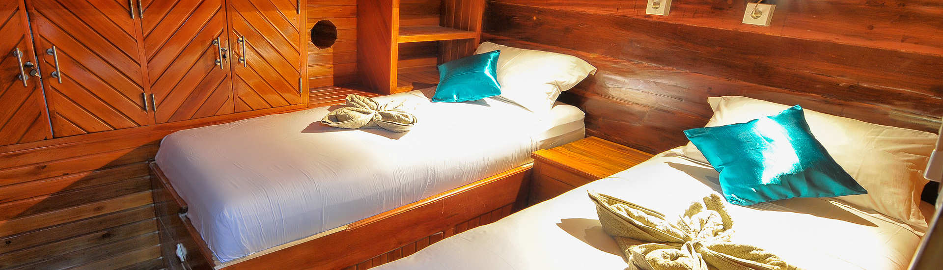 Twin-Bed-Kabine 