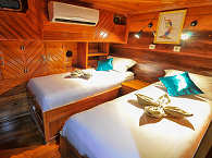Twin-Bed-Kabine 