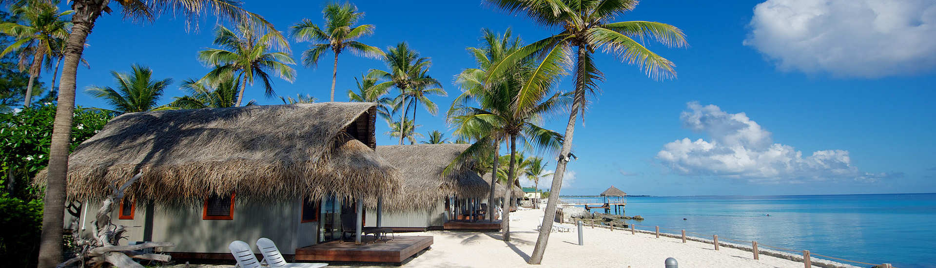 Traumhafte Lage an der Lagune von Rangiroa