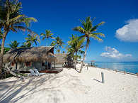 Traumhafte Lage an der Lagune von Rangiroa
